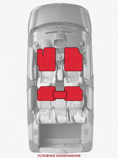 ЭВА коврики «Queen Lux» стандарт для Audi TT RS