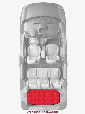 ЭВА коврики «Queen Lux» багажник для Ford C-Max I
